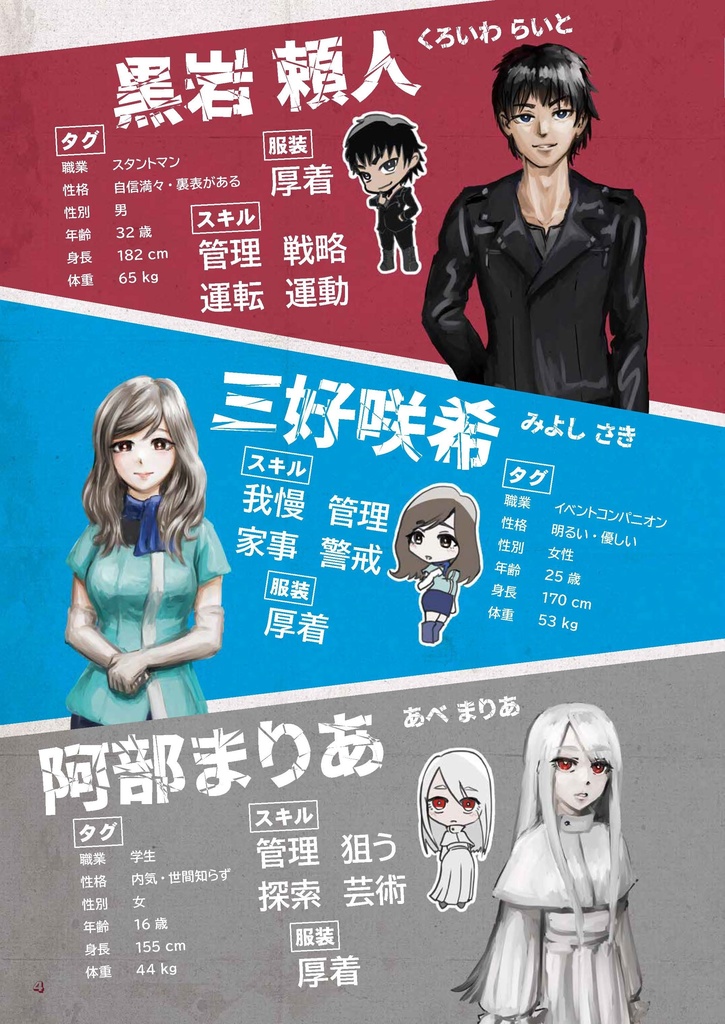 グラフポスト【拠点防衛TRPGゾンビライン・リプレイ】