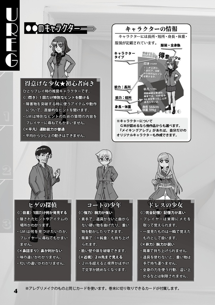 UREG(アレグ)〇〇すると、出られる部屋1・2・3【TRPG風協力脱出ゲーム Un Realistic Escape Game】