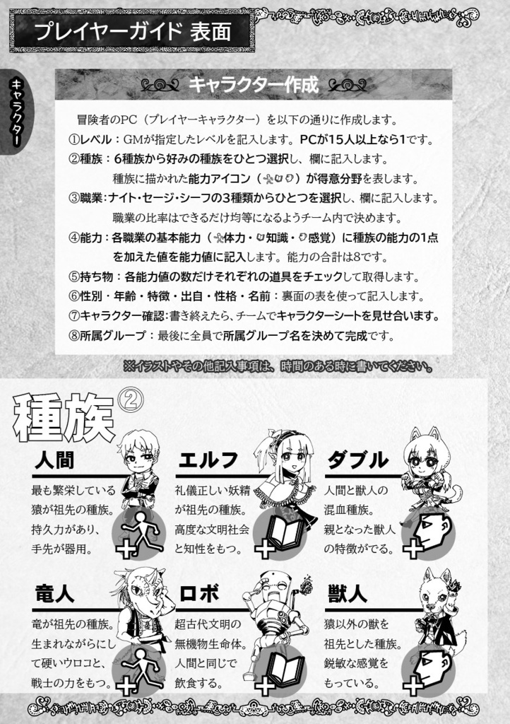 新版みんなでダンジョンRPG