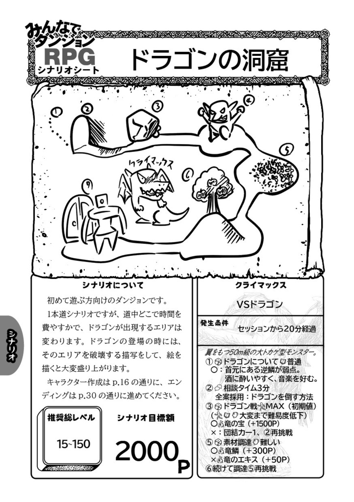 新版みんなでダンジョンRPG