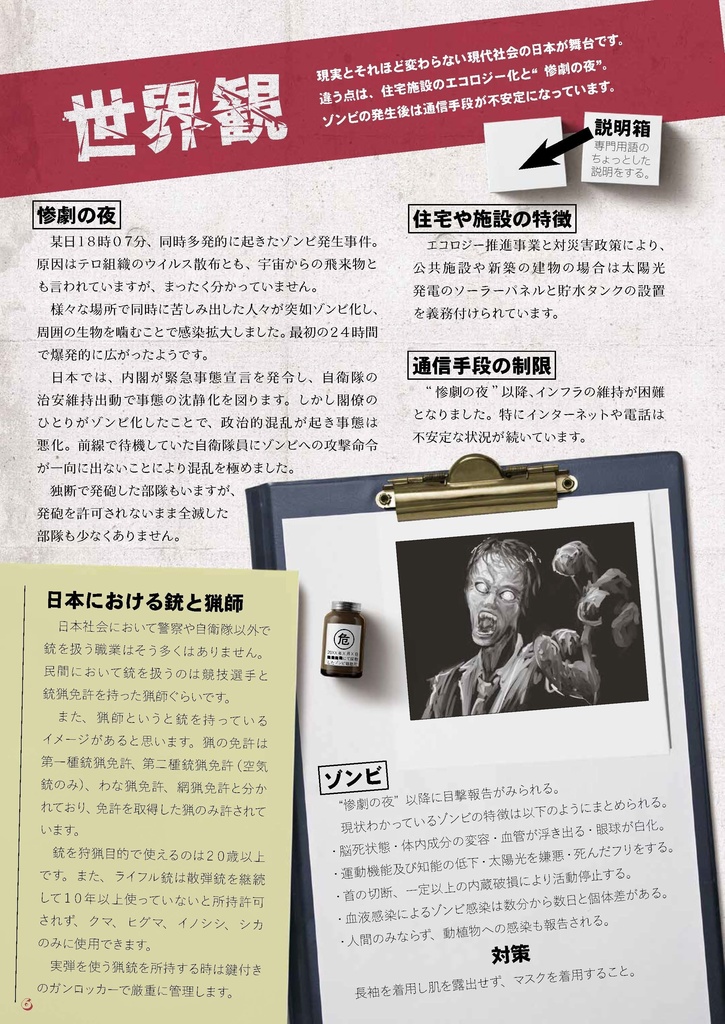 ゾンビライン3点セット