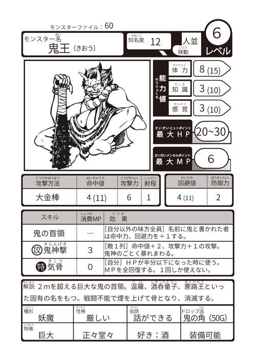 【TRPG】いただきダンジョンRPG Zipangu PDF版