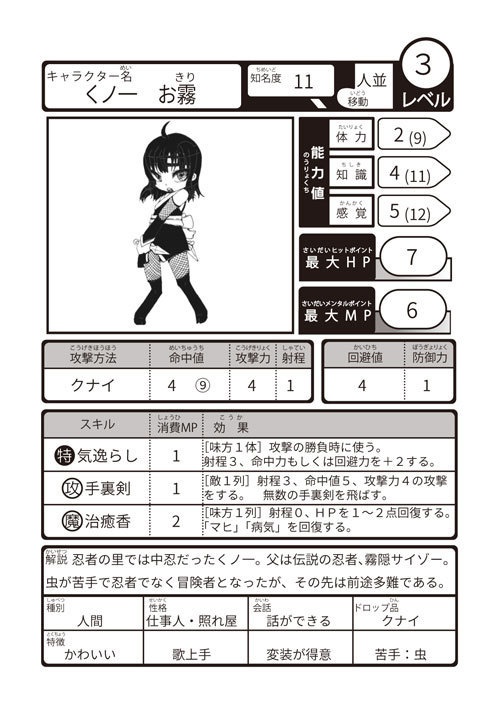 【TRPG】いただきダンジョンRPG Zipangu PDF版