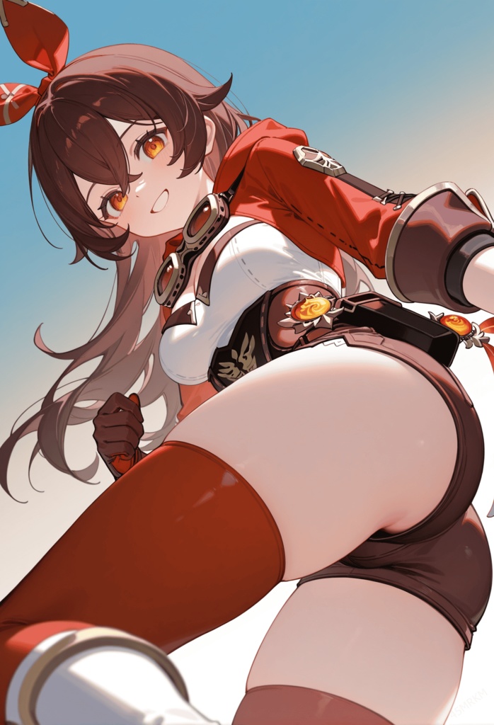 原神逆さ撮影パンツお尻B（５００枚）