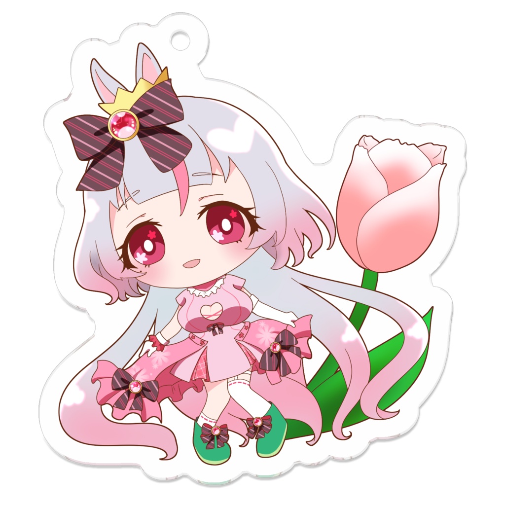 *羽喰えくあ*記念アクキー(コーティングなし)《復刻版》