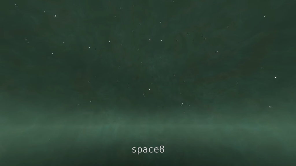 9x static panoramic skybox space (1 monochrome to change tint/color (+6 examples) overall 15x)