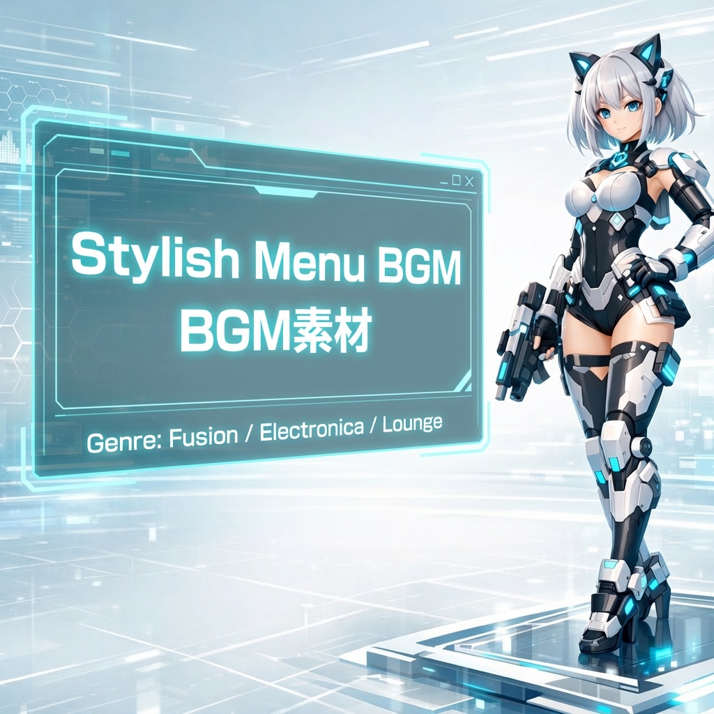  【近未来系ゲームBGM素材】System Dive - Stylish Menu BGM｜商用利用可