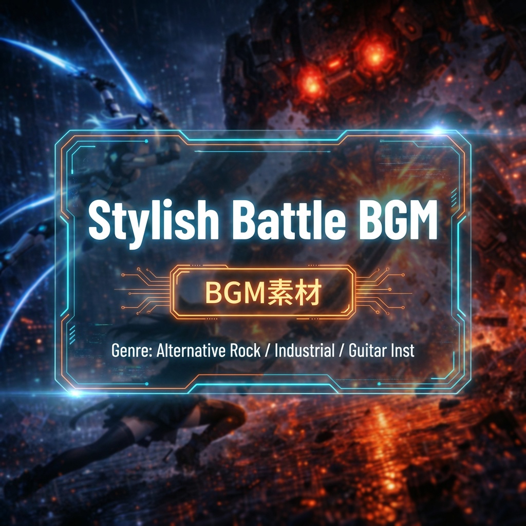 【近未来系ゲームBGM素材】Steel Horizon - Battle Rock｜商用利用可