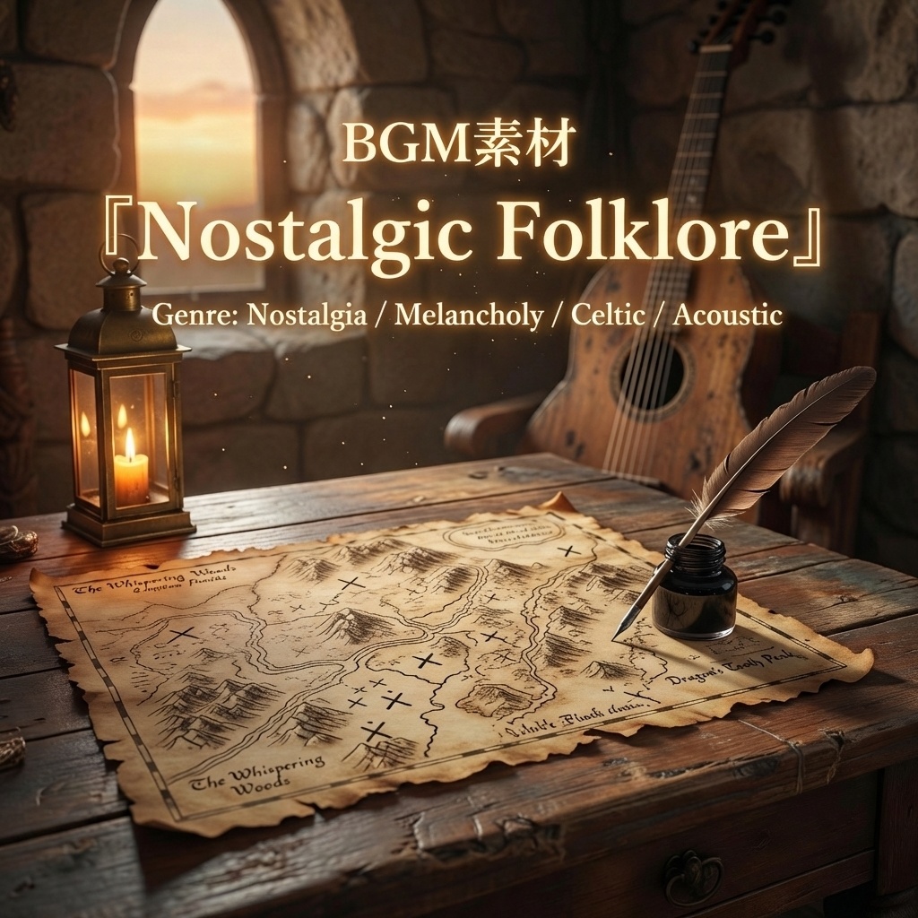 【中世/ケルト/歴史】哀愁漂う異世界ファンタジーBGM｜商用利用可
