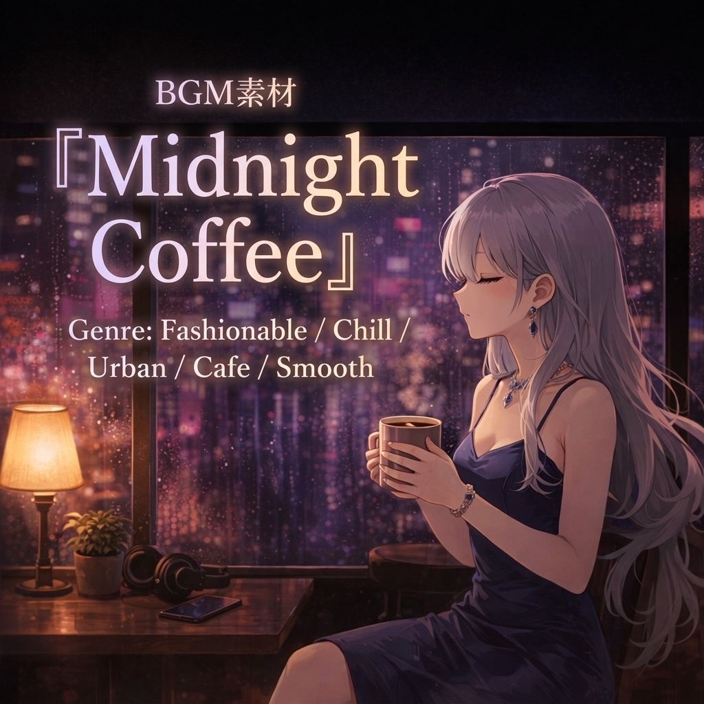 【雑談/配信/作業用BGM】作業が捗るカフェ風Jazzy Hip-Hop｜商用利用可