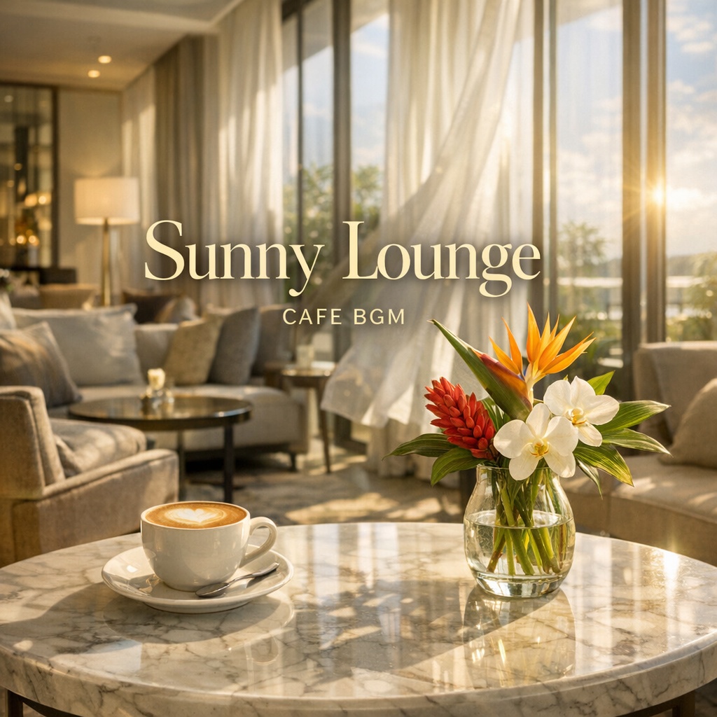 【配信用BGM】『Sunny Lounge』おしゃれで洗練された高級カフェジャズ