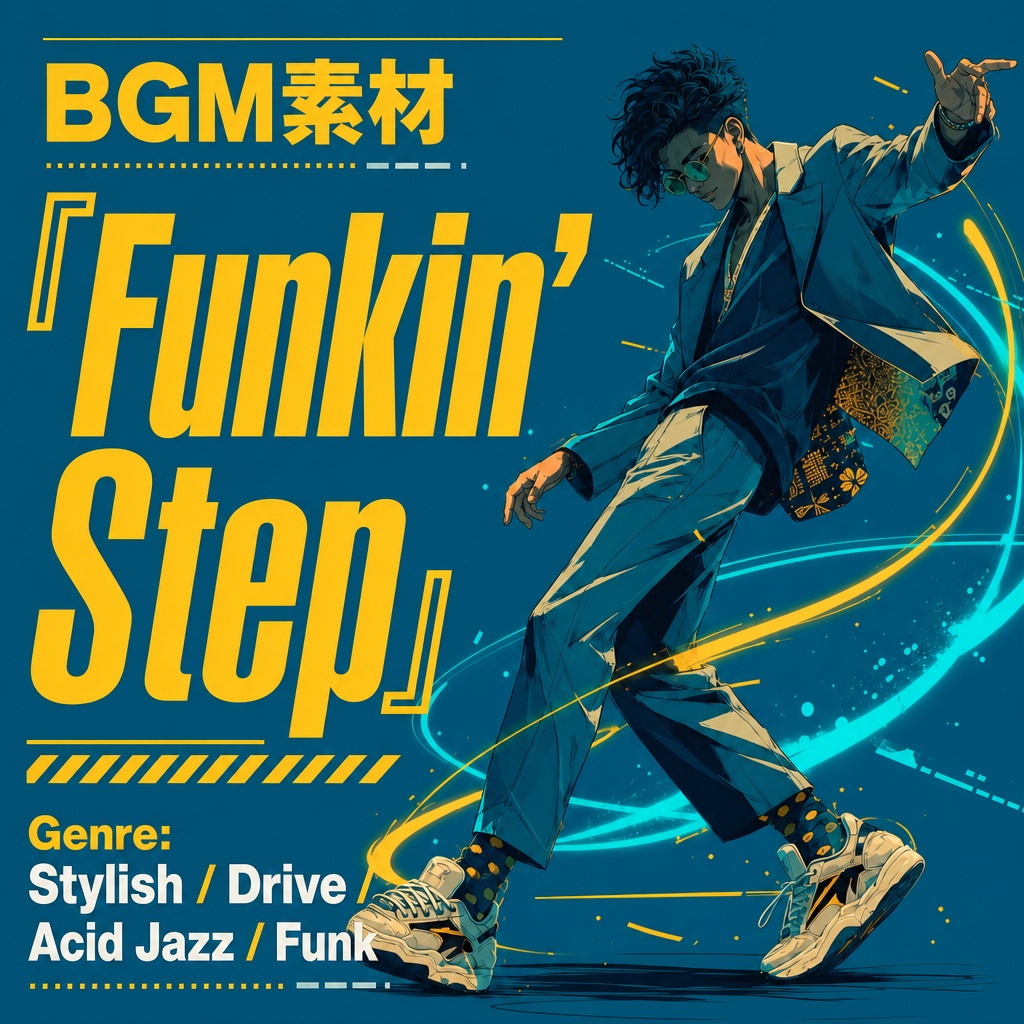 【FMラジオ風BGM】お洒落で少し茶目っ気のあるキャッチーなBGM｜商用利用可