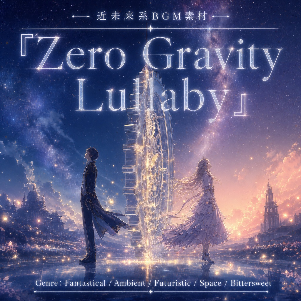 【近未来系BGM素材】宇宙を漂うノスタルジック・アンビエント|商用利用可