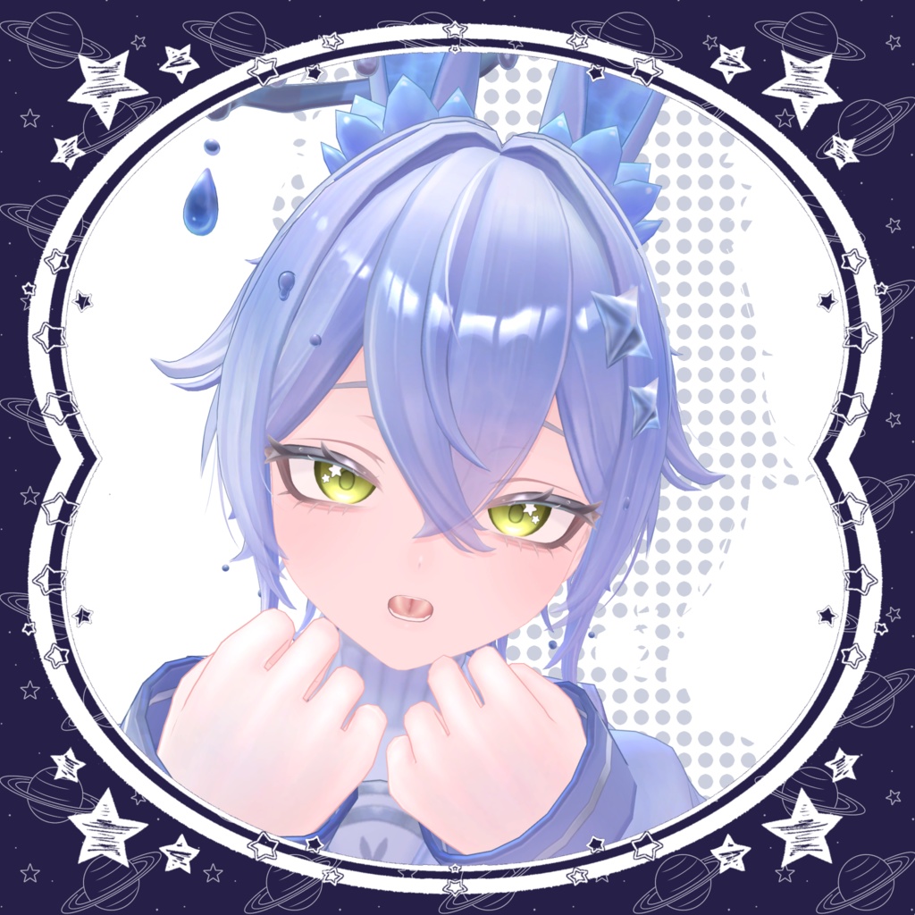 【Hakslea対応】お星さまEye【EyeTexture】