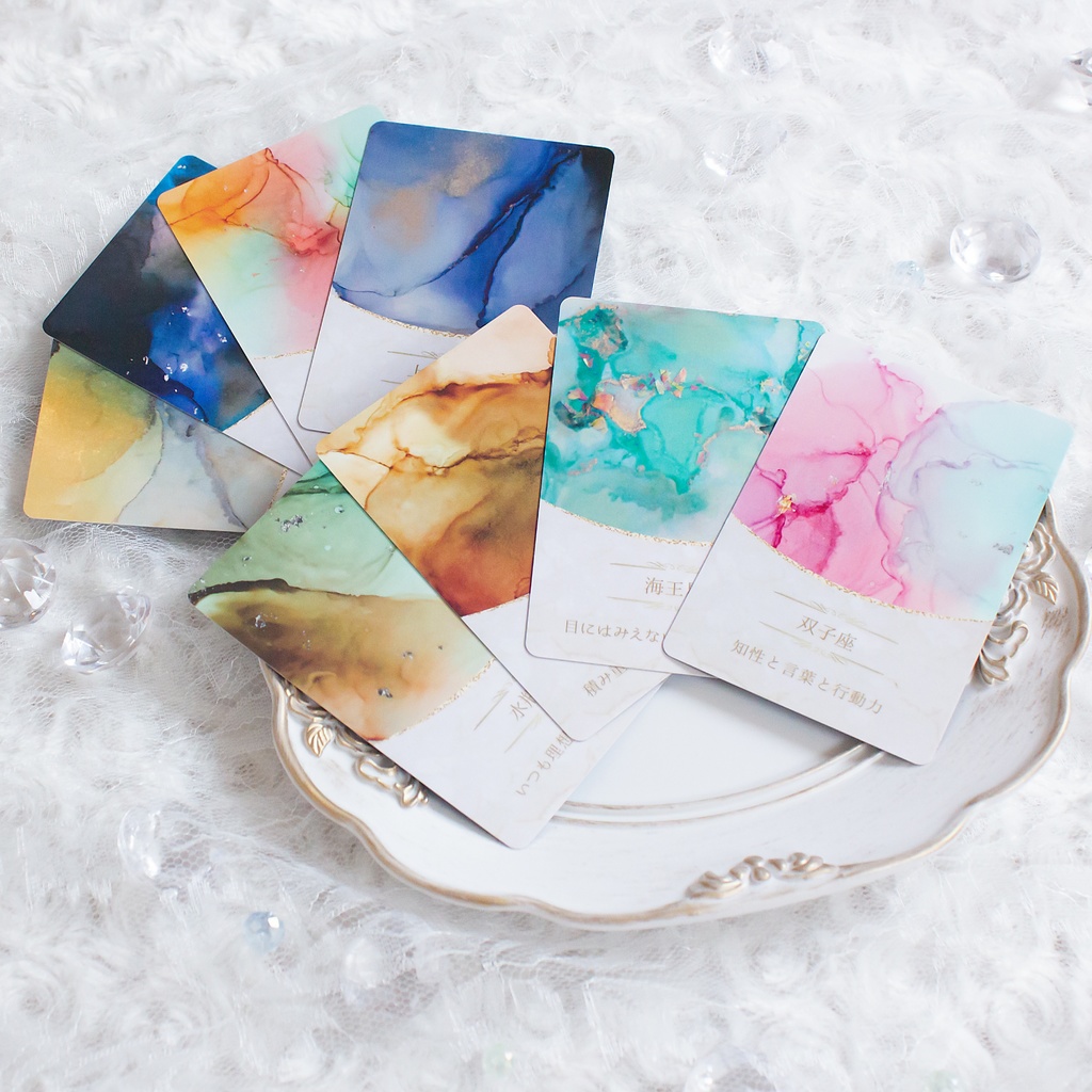 【おかげさまで再販10回目】星と惑星オラクルカード