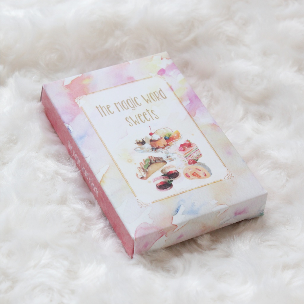 ✼••お菓子オラクルカード••✼ the Magic word sweets 〈改訂版〉┈••✼