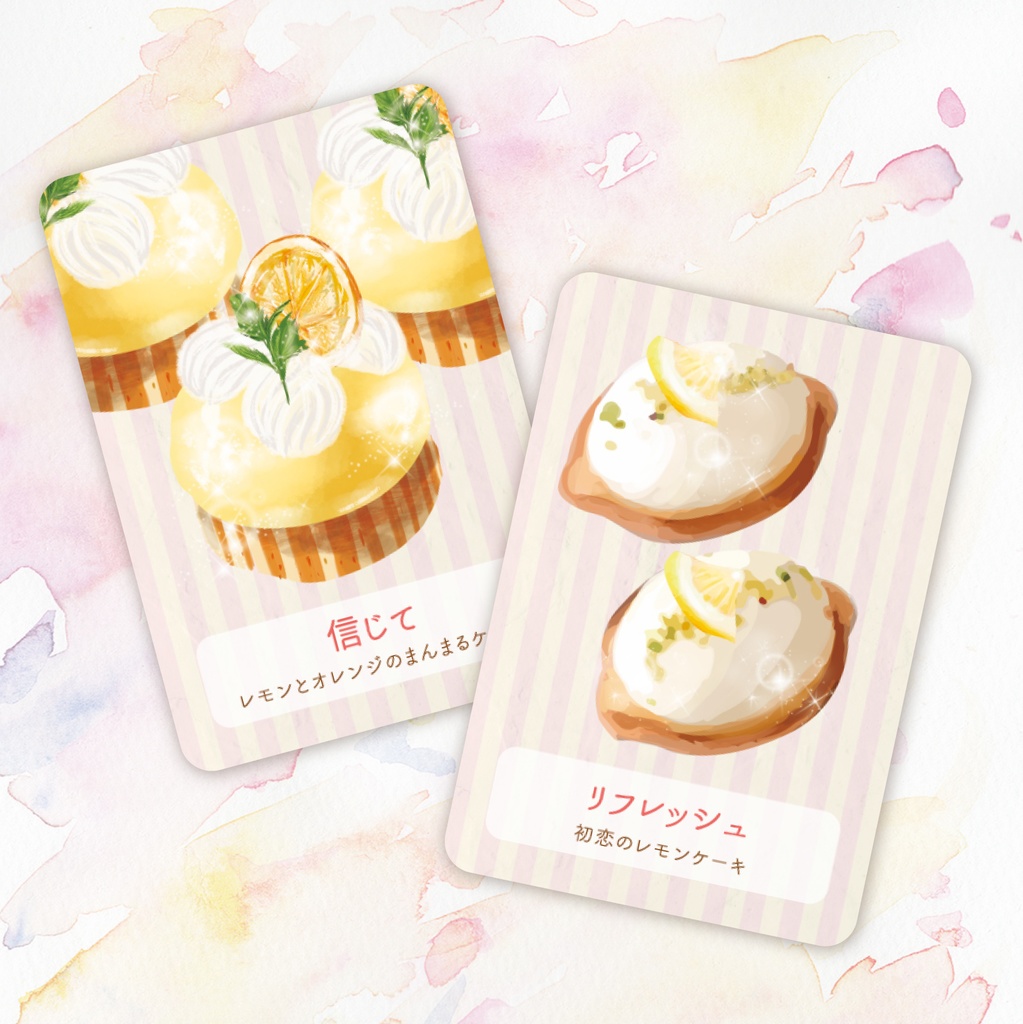✼••お菓子オラクルカード••✼ the Magic word sweets 〈改訂版〉┈••✼