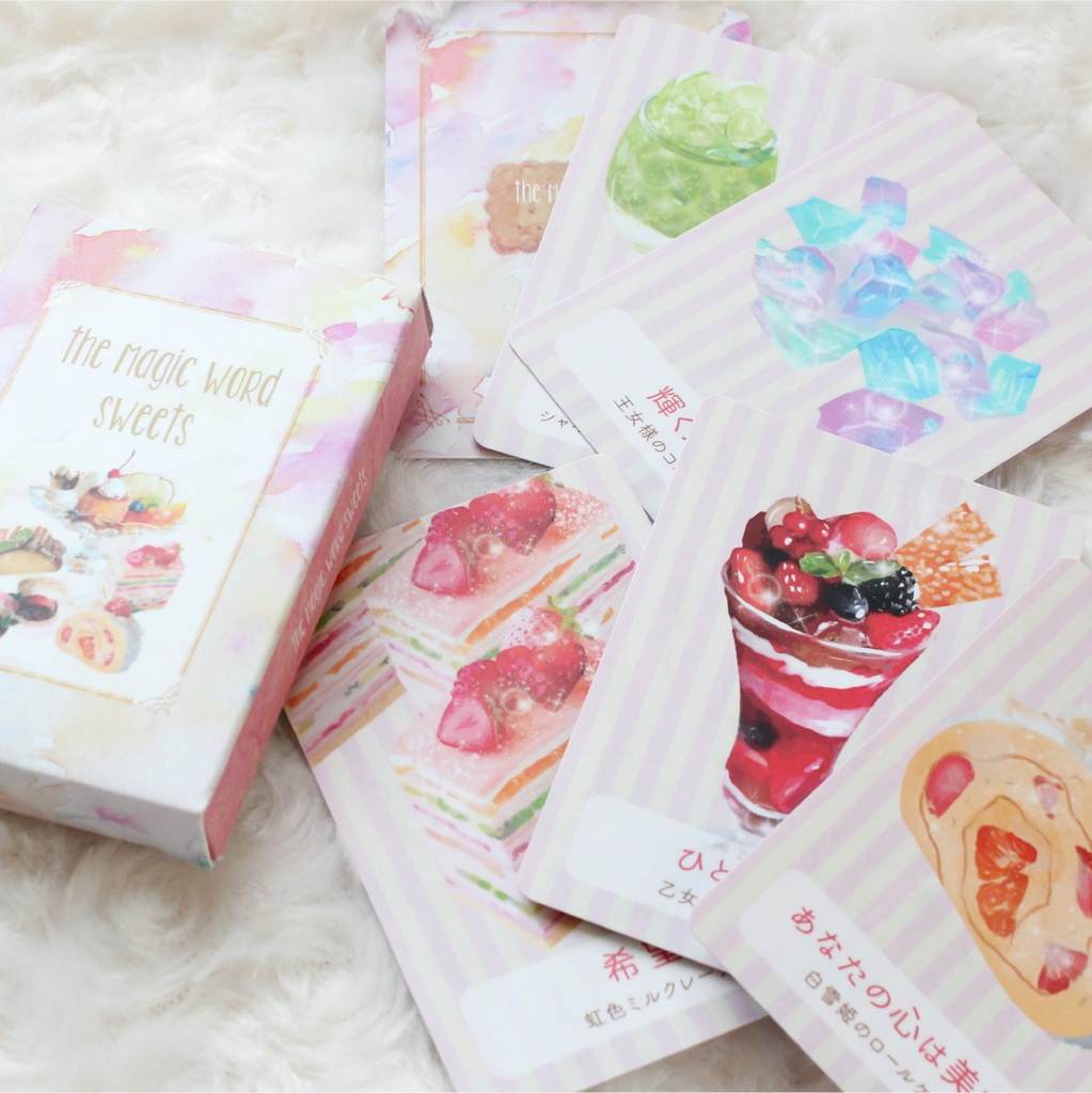 +・゚姉妹の和洋お菓子オラクル。.:全64枚入『初桜〜はつざくら〜のスフレ』