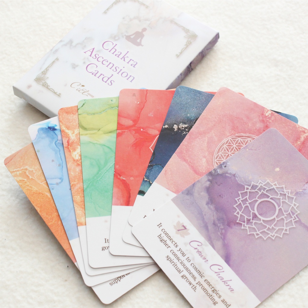.:+最新作.:+ Chakra Ascension Card 〜8つのチャクラ浄化と活性化に〜