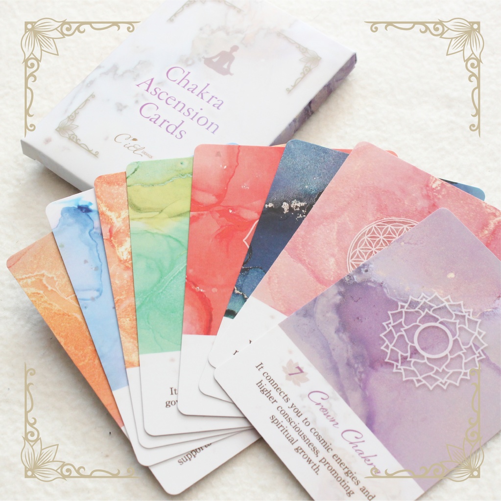 .:+最新作.:+ Chakra Ascension Card 〜8つのチャクラ浄化と活性化に〜