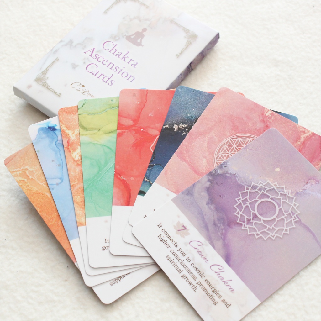 .:+最新作.:+ Chakra Ascension Card 〜8つのチャクラ浄化と活性化に〜