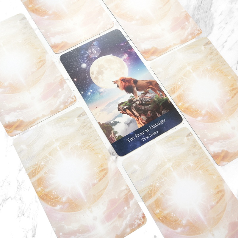〈最新作〉THE LION'S JOURNEY〜黄金の太陽を巡る獅子座のオラクルカード〜