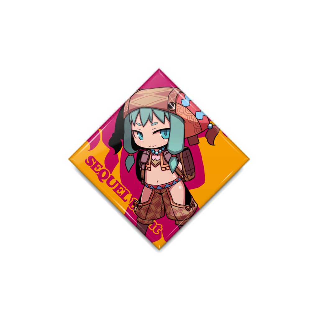 ■SEQUEL blight：缶バッジ『ウーラ』