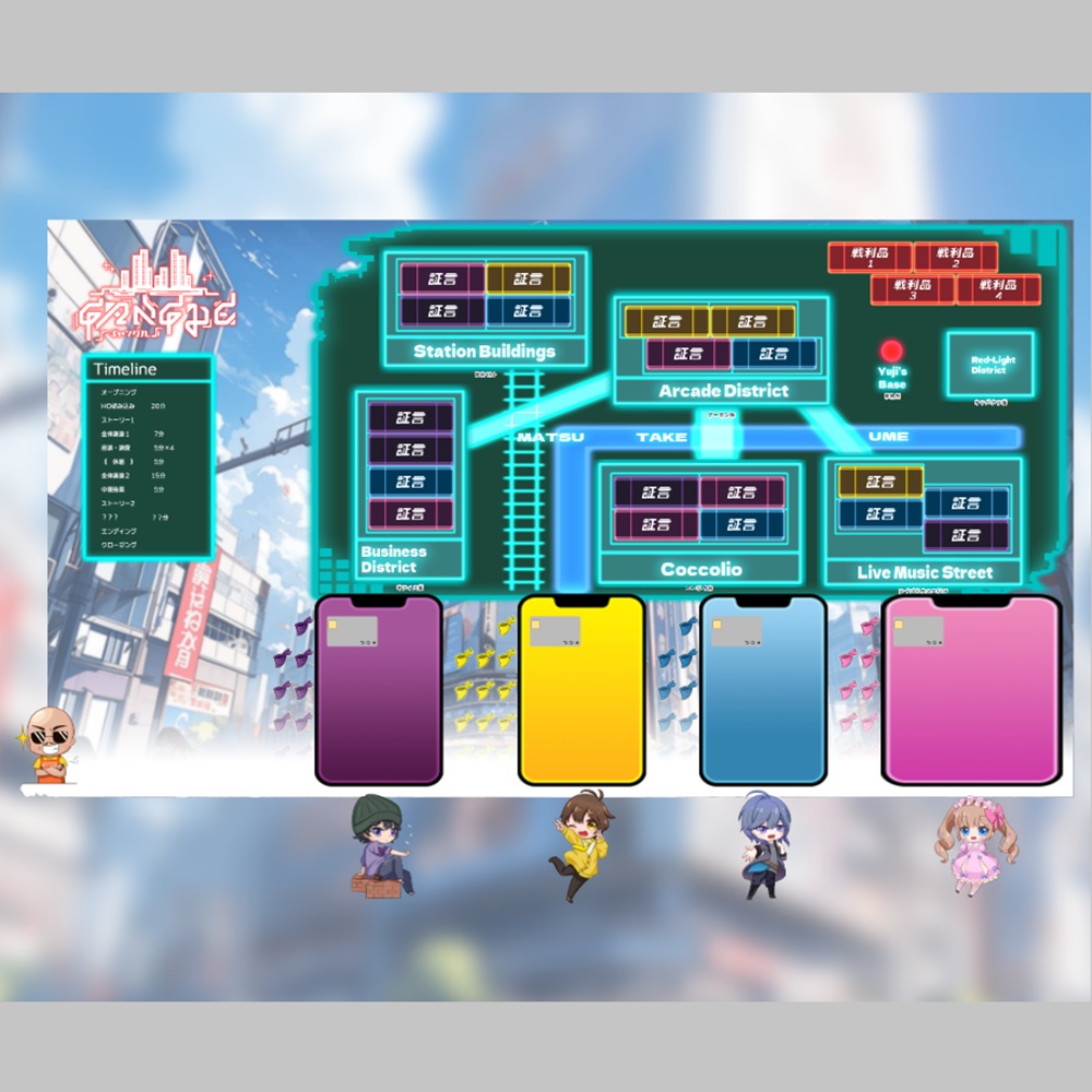 【マーダーミステリー】GANGLE