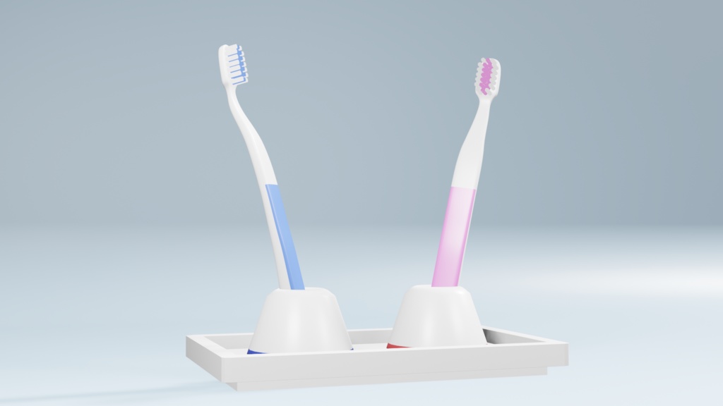 【無料配布】ペア歯ブラシ