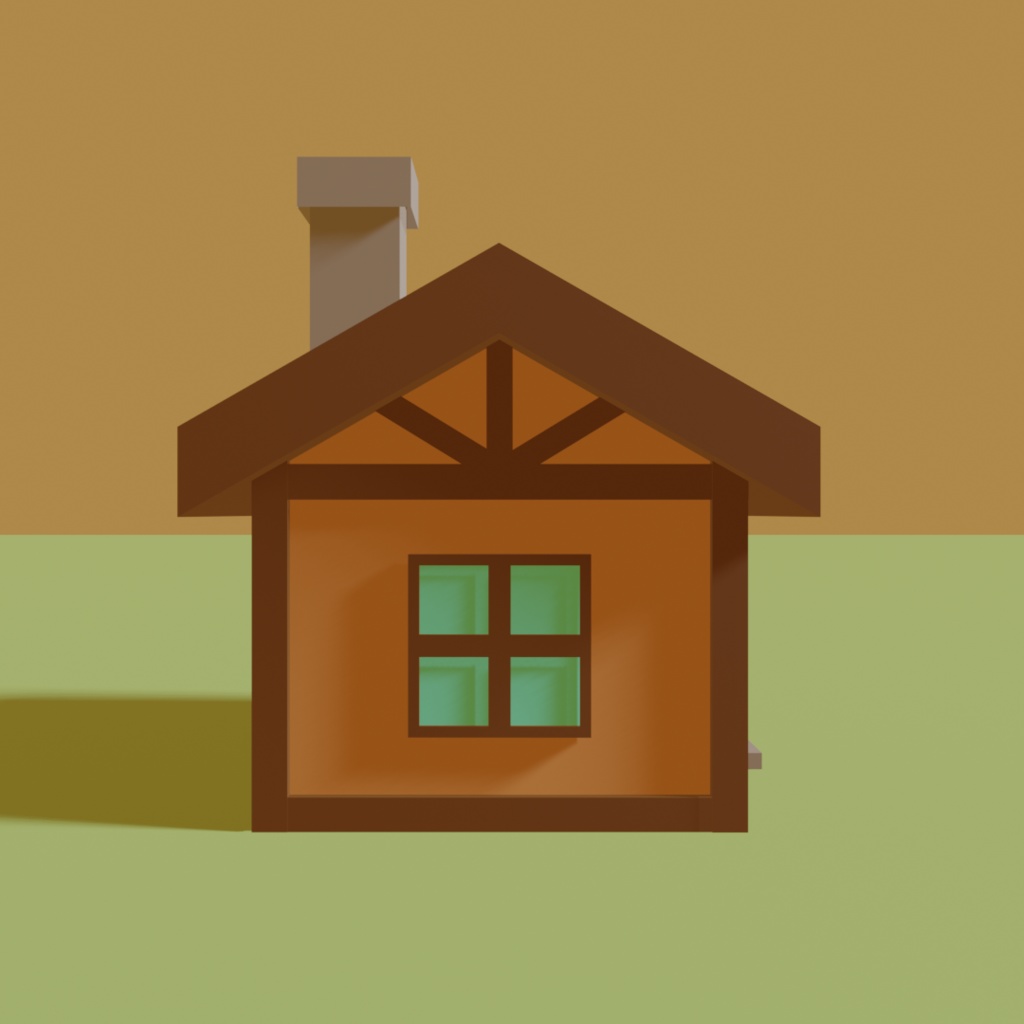 【無料配布】シンプルな家