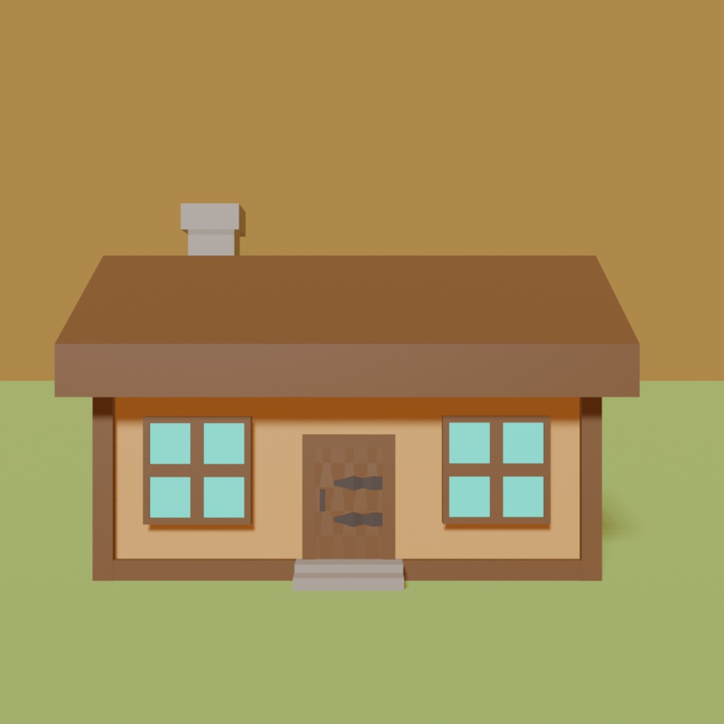 【無料配布】シンプルな家