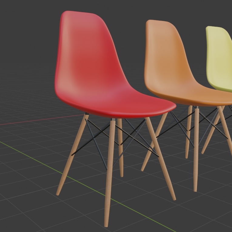 モダンなミッドセンチュリー風家具セット(22点)