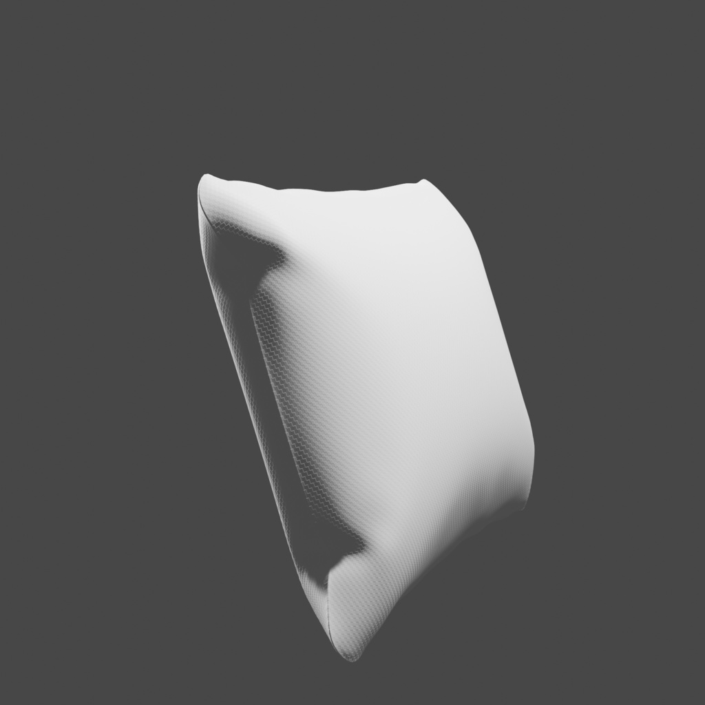 クッション (FBXモデル)