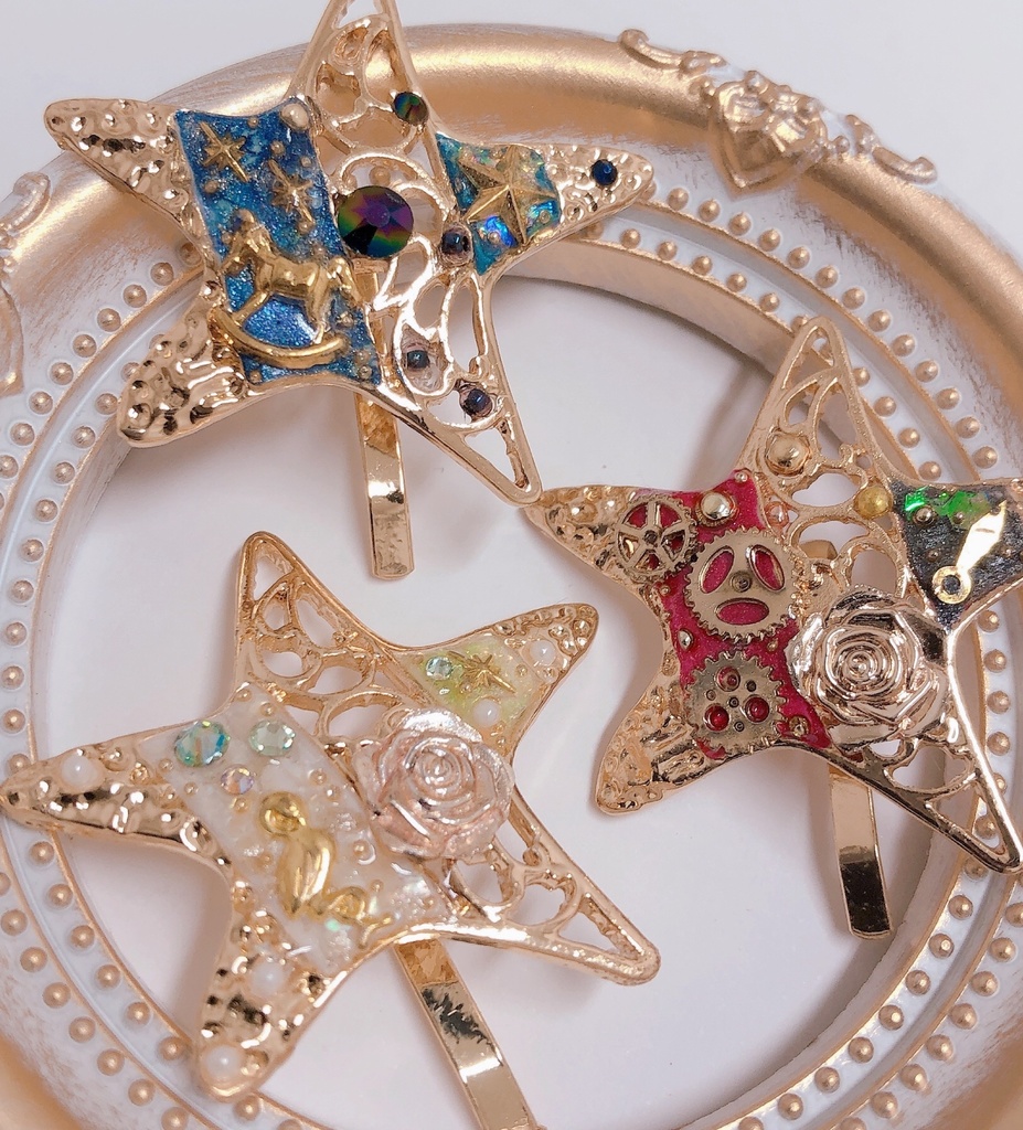 キラキラ星　人魚姫　ポニーフック