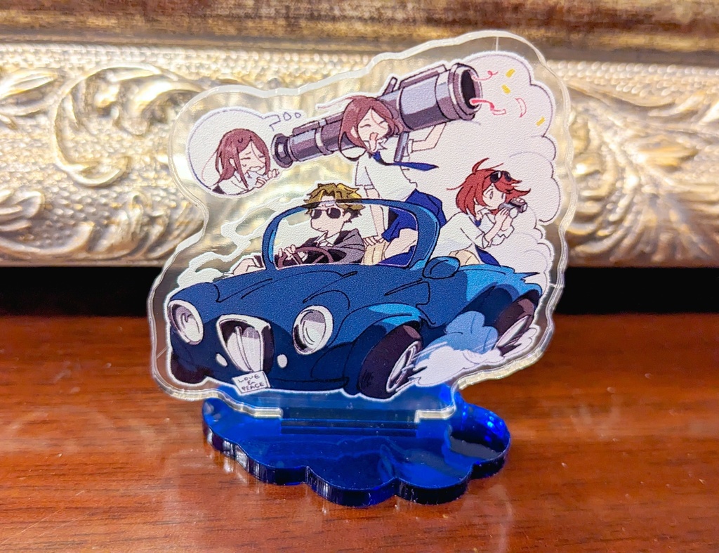 【あん＆黒根＆ゲパ】逃亡アクスタ