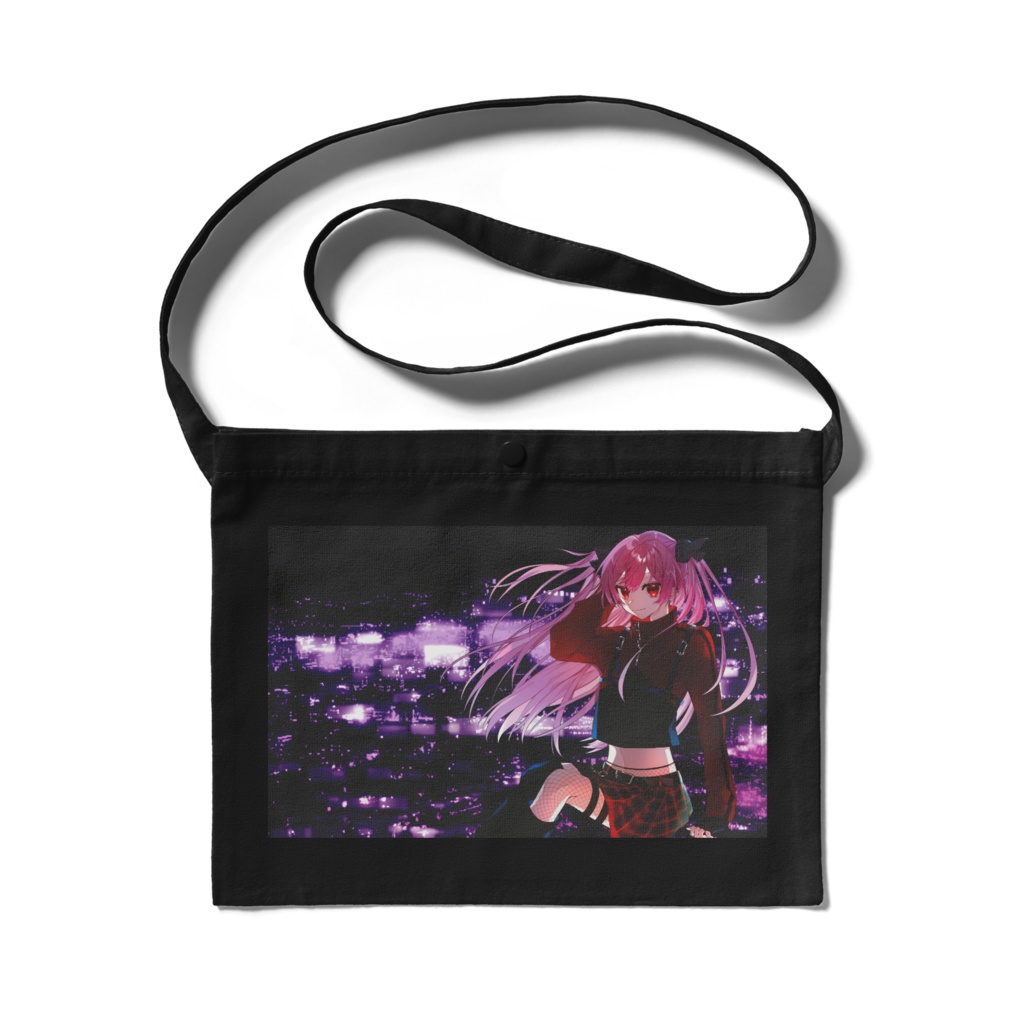 【白露エルキービジュアルグッズ】サコッシュ300×230mm