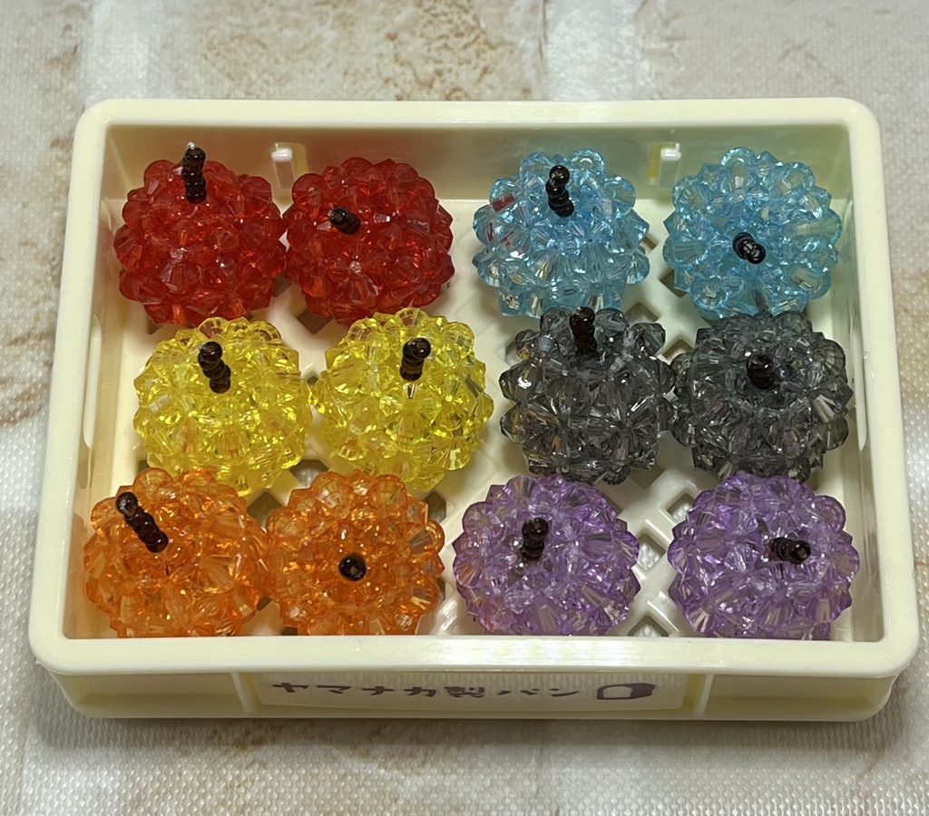 ぬい用おもちゃ★カラフルリンゴ<全8色>★