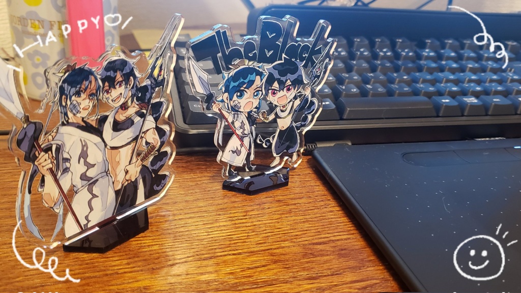 アクリルスタンドフィギュア(全2種)