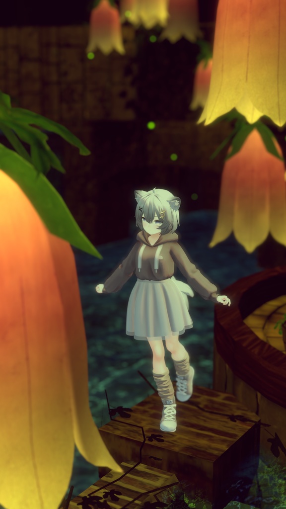 【3D衣装】くまぱーかー