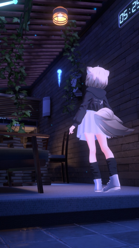 【3D衣装】くまぱーかー