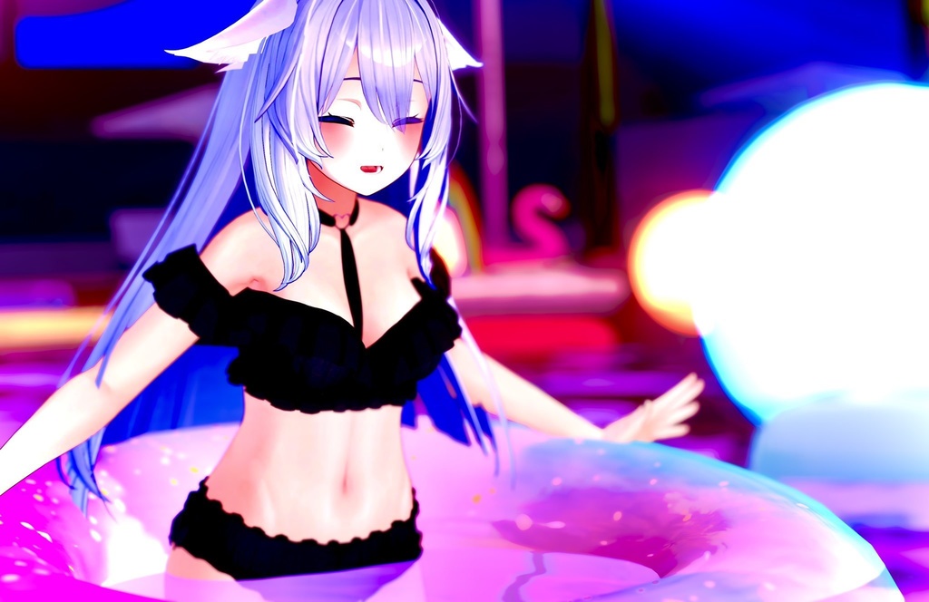 【桔梗ちゃん対応】ハートチョーカービキニ