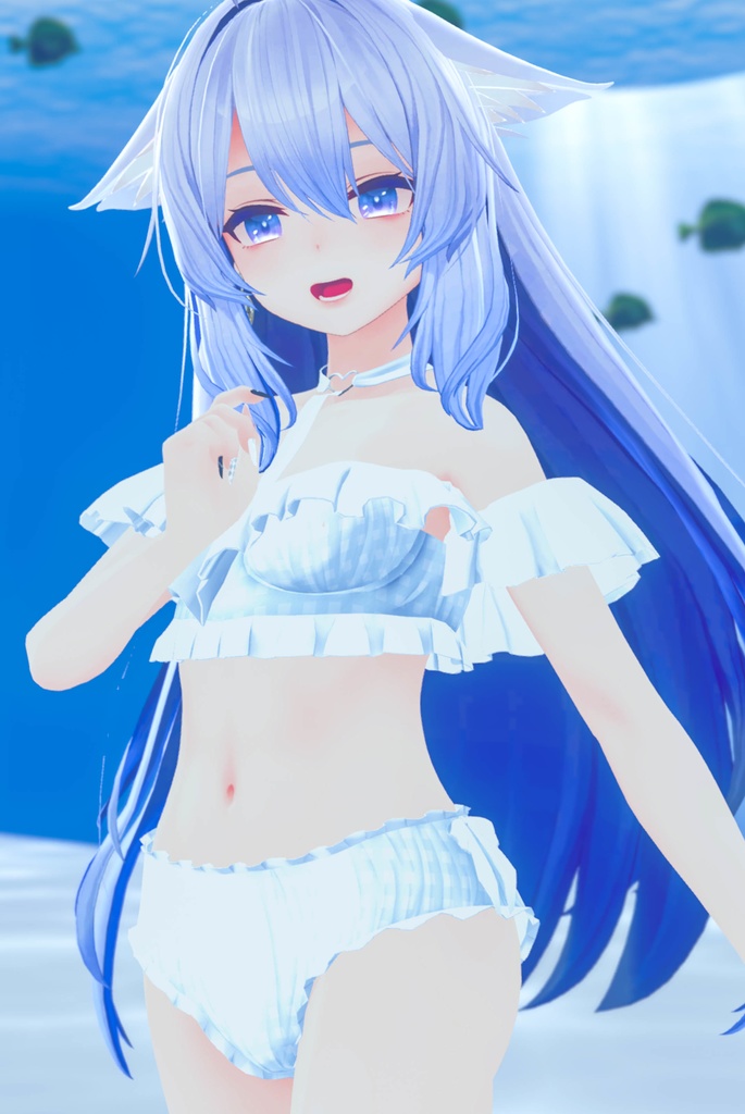 【LSBody対応】ハートチョーカービキニ