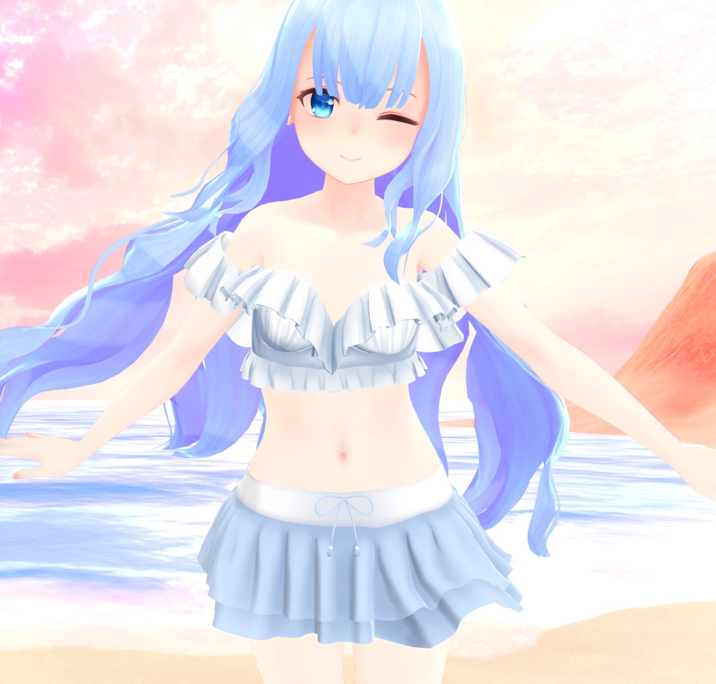 【LSBody対応】ハートチョーカービキニ