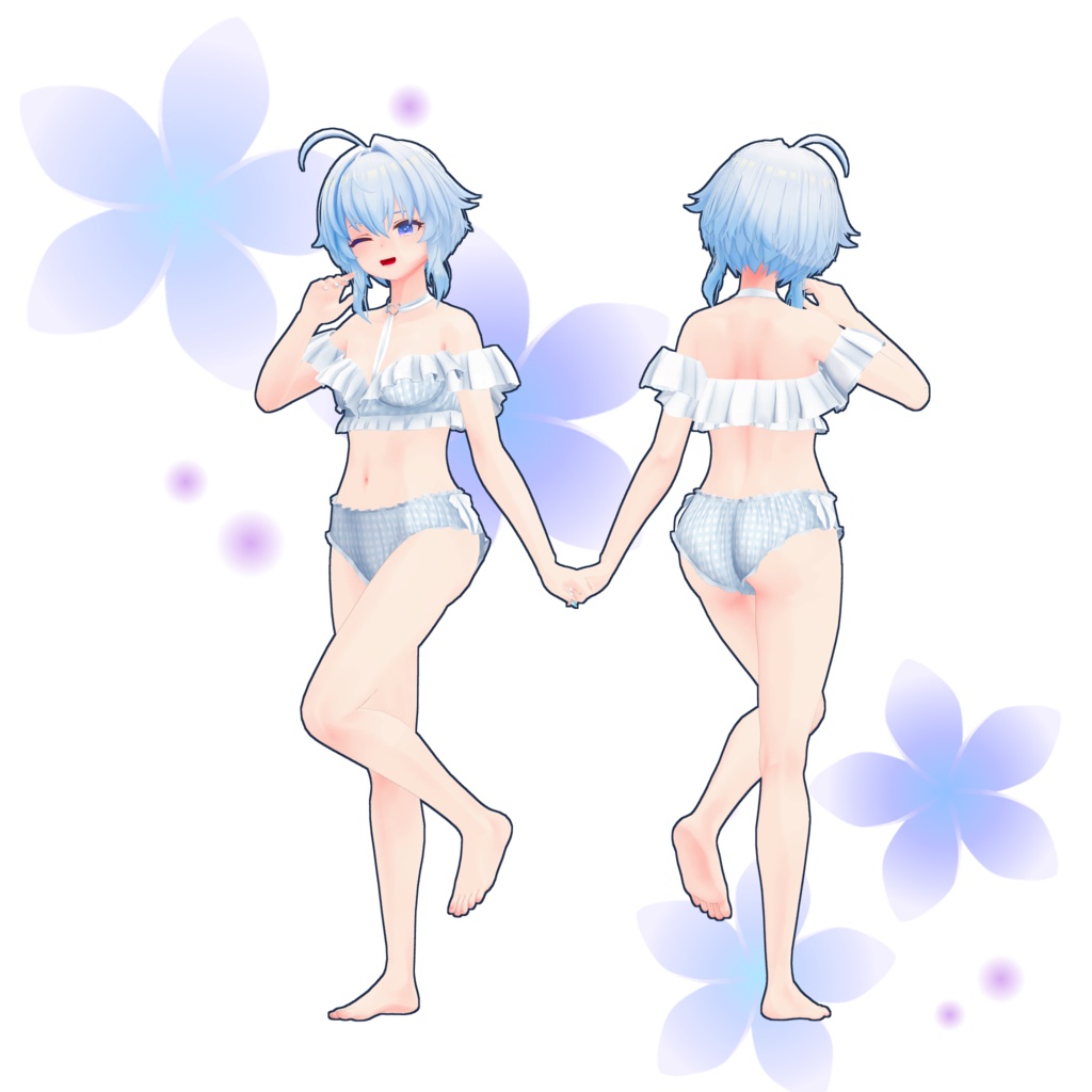 【LSBody対応】ハートチョーカービキニ