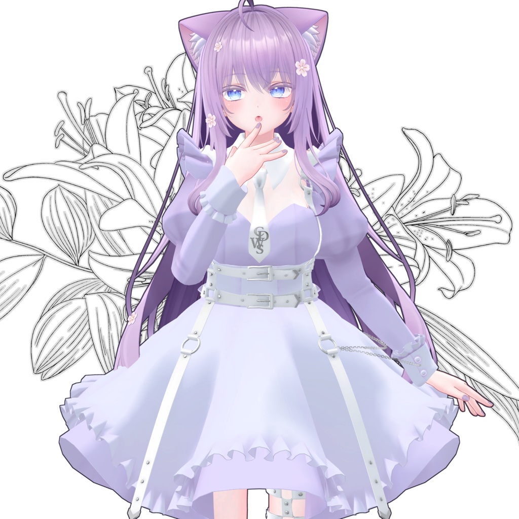 【5アバター対応】タクティカルメイド服