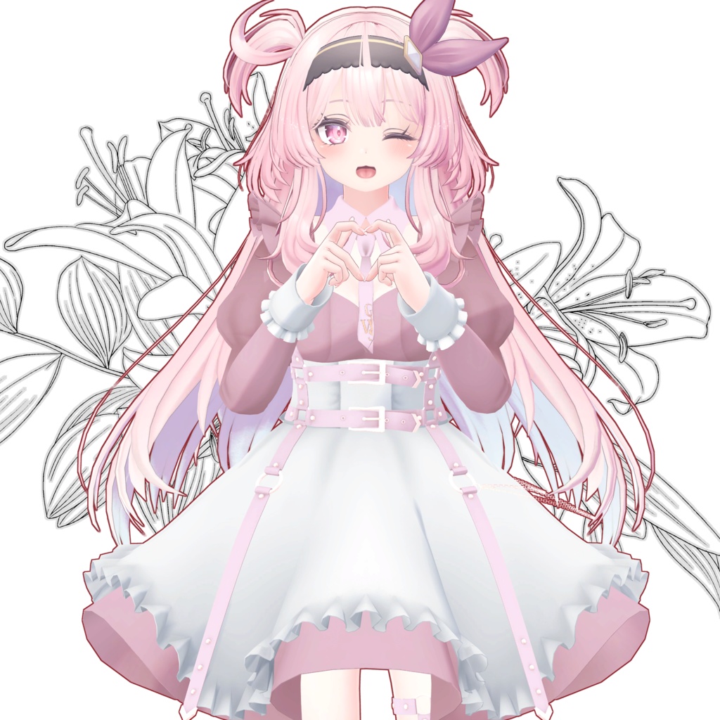 【5アバター対応】タクティカルメイド服