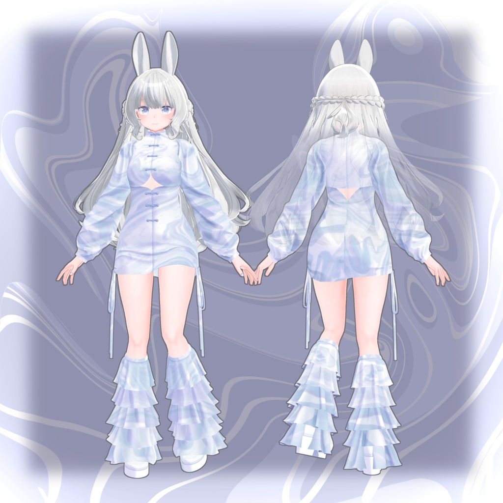 【ますきゃっとぷらす対応】チャイナパンクファッション