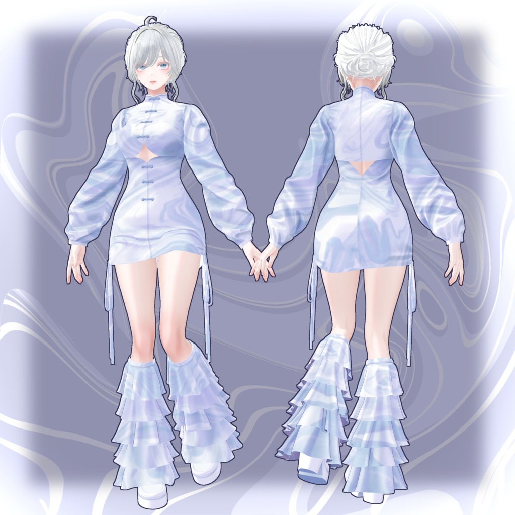 【森羅ちゃん対応】チャイナパンクファッション