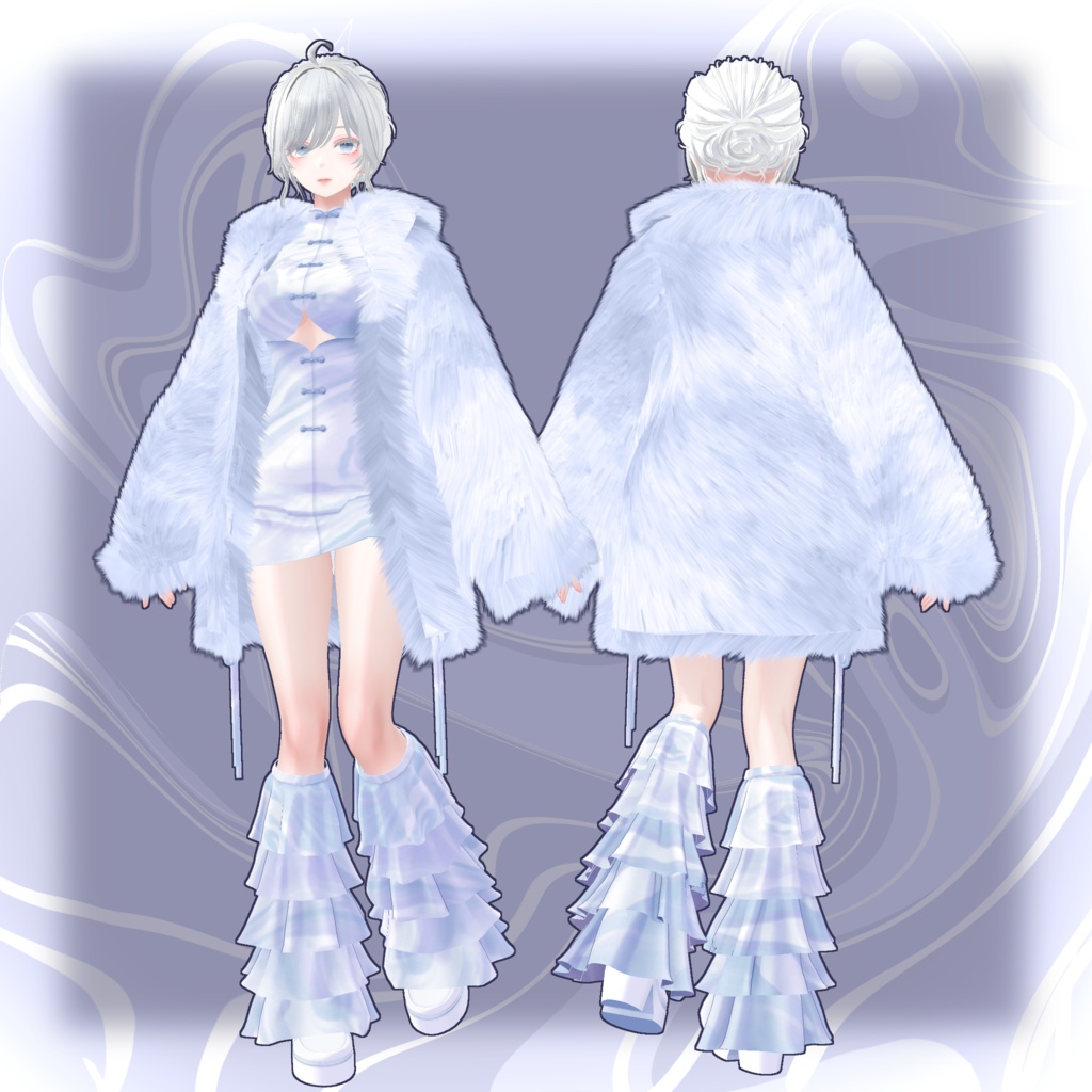 【森羅ちゃん対応】チャイナパンクファッション