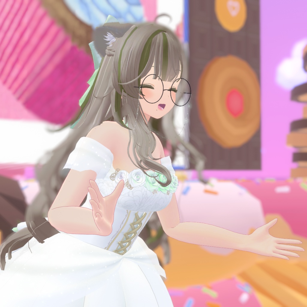 【11アバター+互換素体対応】FlowerIdolDress